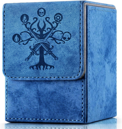 MTG Commander Deck Box with 2 Dividers, Fits 100+ Single Sleeved Cards - Image 1