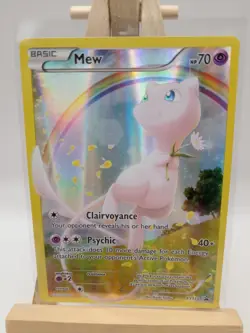Near Mint / Mint Mew XY110 Generations Full Art Black Star Promo Pokemon Card - Image 1