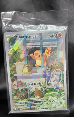 SEALED Charmander 044 Sv: Scarlet & Violet Promo Cards Holo - Image 1