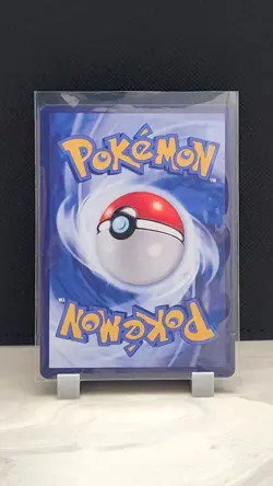 Pokemon Cracked Ice Holo Rainbow Boarder Cute Anime Slowpoke Card - Image 2