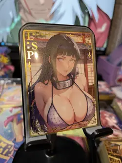 Goddess Story Metal Card Rare Waifu Anime Naruto Hinata - Image 2
