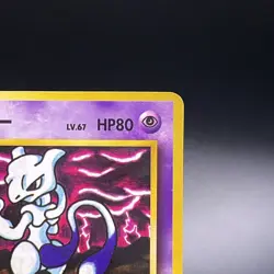 Mewtwo No. 150 Glossy Corocoro Comic Promo Pokemon Card Japanese 1998 - LP - Image 5