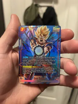 Dragon Ball Super Card Son Goku SR Foil FB08-007 Battle 5000 Standard - Image 1