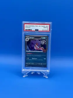 PSA 10 GENGAR 2024 POKEMON TRICK OR TRADE #057/091 GEM MINT - Image 1