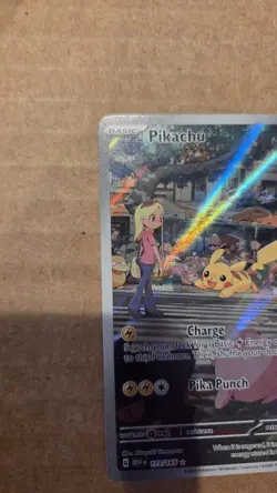 Pikachu Illustration Rare #173/165 Pokemon SV: Scarlet & Violet 151 - Image 2