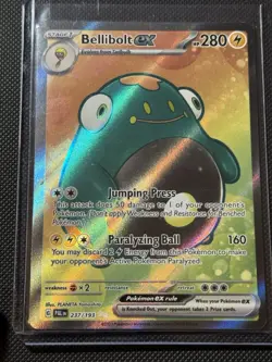 Bellibolt ex 237/193 Pokemon Paldea Evolved Full Art Ultra Rare Holo - Image 1
