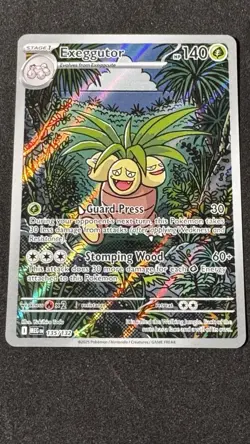 Exeggutor 135/132 Mega Evolution English Illustration Rare Pokemon TCG - Image 1