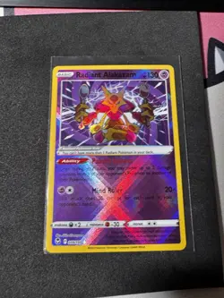 Radiant Alakazam 059/195 Swsh12: Sword & Shield - Silver Tempest Holo Pokemon - Image 1