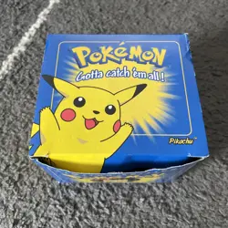Pokemon Burger King 23k Gold Plated Trading Card PIKACHU Sealed In Blue Box - Image 1