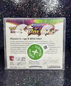 Pokemon TCG Sword and Shield Vivid Voltage Booster Box w/ Case - Pikachu Set - Image 3