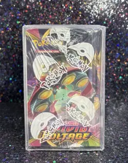 Pokemon TCG Sword and Shield Vivid Voltage Booster Box w/ Case - Pikachu Set - Image 4