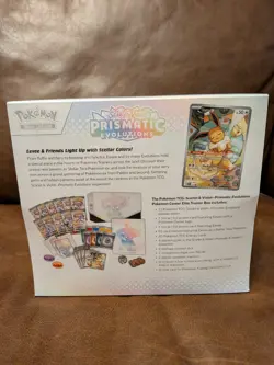 Pokemon TCG Prismatic Evolutions Pokemon Center Elite Trainer Box ETB - Sealed - Image 3