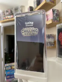 Pokemon Center Chilling Reign Ice Rider ETB Sealed w/ Target Clear Case - Image 2