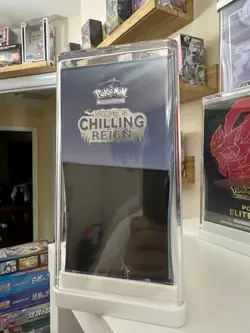 Pokemon Center Chilling Reign Ice Rider ETB Sealed w/ Target Clear Case - Image 4