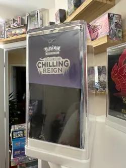 Pokemon Center Chilling Reign Shadow Rider ETB Sealed w/ Target Clear Case - Image 2