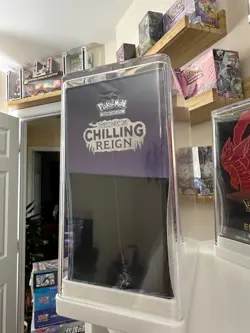 Pokemon Center Chilling Reign Shadow Rider ETB Sealed w/ Target Clear Case - Image 3