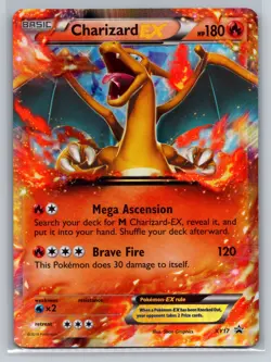 Charizard EX XY17 Black Star Promo Fire-Type Holo Basic Pokemon TCG 180 HP - Image 1