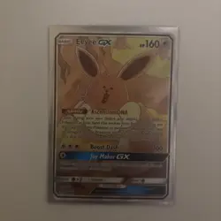 Pokemon TCG Eevee GX SM233 Full Art Promo Black Star Ultra Rare Holo NM - Image 1
