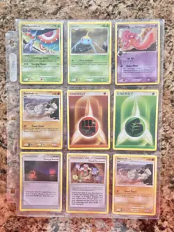 Lot of 18 Pokemon Trading Cards 2006 & 2007 Psyduck Delta Series Drake Lickitung - Image 2