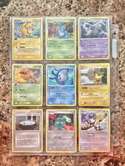 Lot of 18 Pokemon Trading Cards 2006 & 2007 Psyduck Delta Series Drake Lickitung - Image 3