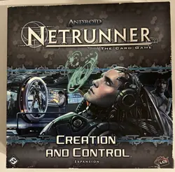 Netrunner Android Creation And Control Expansion LCG Brand New Sealed - Image 1