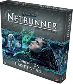 Netrunner Android Creation And Control Expansion LCG Brand New Sealed - Image 5