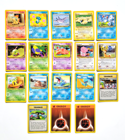 Neo Genesis 18 card Common Lot set Vintage Pokemon TCG Vintage WOTC NM/M - Image 1