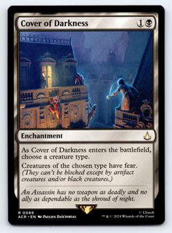 Cover of Darkness - Assassin's Creed MTG Universes Beyond - Image 1