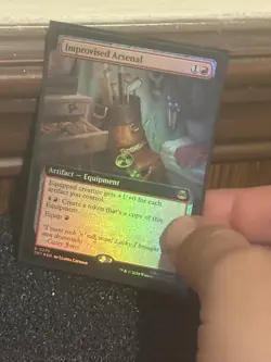 MTG: Teenage Mutant Ninja Turtles - Improvised Arsenal #270 - Extended Art Foil - Image 2