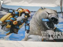 Star City Games Open Series Polar Punch Playmat 24" X 14" - Image 1