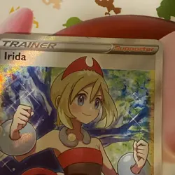 Pokemon Card Irida 186/189 Astral Radiance Full Art Trainer LP - Image 3