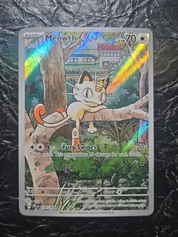 Pokemon Mega Evolution Phantasmal Flames Meowth 106/094 - Image 1