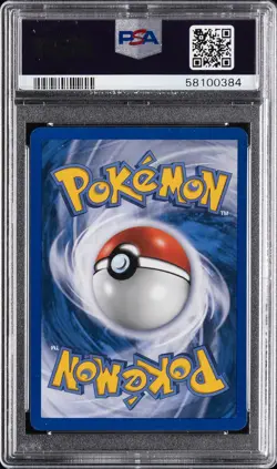 2005 POKEMON EX UNSEEN FORCES #55 EEVEE-REVERSE FOIL PSA 10 - Image 2