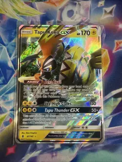 Tapu Koko GX 47/145 Ultra Rare Holo Guardians Rising - Pokemon TCG - Image 1