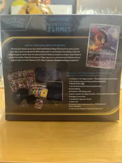 Phantasmal Flames Pokemon Center Exclusive Elite Trainer Box ETB SEALED - Image 2