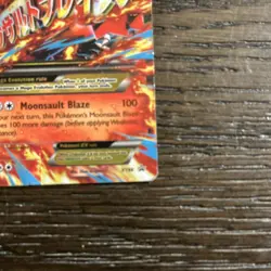 Pokemon M Blaziken EX XY86 Black Star Promo Holo – HP/Played – Mega Evolution - Image 4