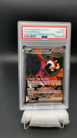 Pokemon Fezandipiti 092/064 Shrouded Fable Special Illustration PSA 10 #18747 MA - Image 1