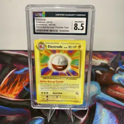 Electrode XY Evolution CGC Graded NM/Mint+ 8.5 Pokemon Card 40/108 - Image 1