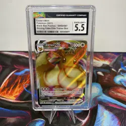 Eevee VMAX Pokemon Black Star Promo Shining Fate ETB CGC Graded 5.5 Card - Image 1