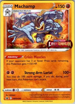 Machamp - (Prerelease) Promo SWSH: Sword & Shield Promo Cards SWSH243 NM - Image 1