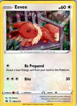 Eevee Promo SWSH: Sword & Shield Promo Cards SWSH175 NM - Image 1