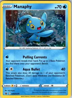 Manaphy Promo SWSH: Sword & Shield Promo Cards SWSH275 NM - Image 1