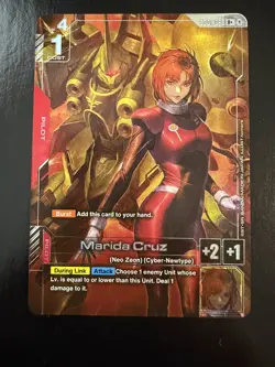 MARIDA CRUZ - GD01-093 R+ Alt Art GUNDAM TCG CARD GAME ENGLISH NEWTYPE RISING NM - Image 1