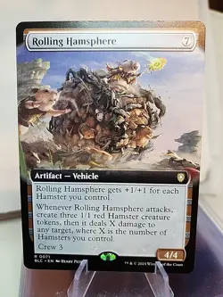 Rolling Hamsphere (Extended Art) Commander: Bloomburrow Regular - Image 1