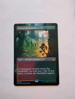 Stomping Ground (Borderless) Ravnica Remastered Foil - Image 1