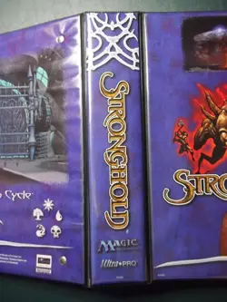 MTG Stronghold 1998 Ultra Pro Binder 3 Ring Magic The Gathering - Image 3