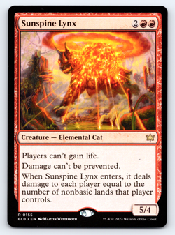Sunspine Lynx - Bloomburrow - MTG - Image 1