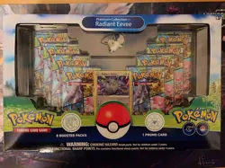Pokemon TCG: Pokemon GO Premium Collection - Radiant Eevee English 820650850523 - Image 1