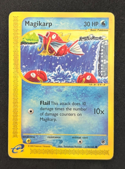 2002 POKEMON EXPEDITION BASE SET 118/165 MAGIKARP - HP - Image 1