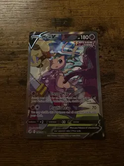 Mew V Full Art Ultra Rare Holo 251/264 180 HP Swsh08 Fusion Strike Pokemon TCG - Image 1
